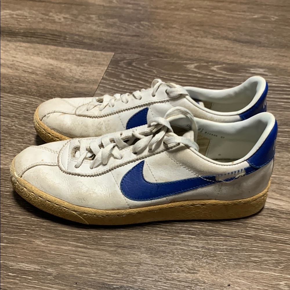 Vintage 1982 Nike Bruin Leather Marty McFly Rare Sneakers
